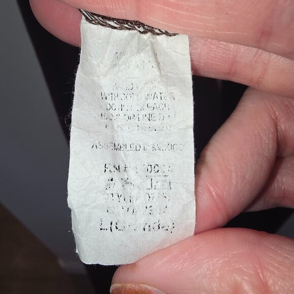 Vintage Y2K 00s See You Monday Large Brown Stretch Bodycon Dress - Picture 9 of 9